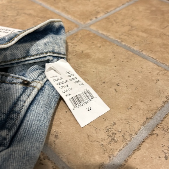 Pac Sun Baggy Jean Cut-off Short - Picture 2 of 5